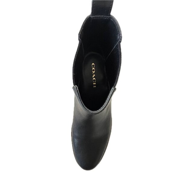 Coach Meredith Signature Black/Charcoal Womens 8.5 Booties (CW724) NEW - Picture 8 of 12